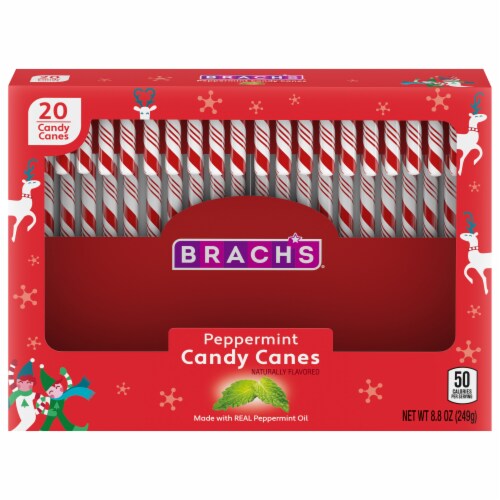 Brach's® Peppermint Candy Canes Perspective: front