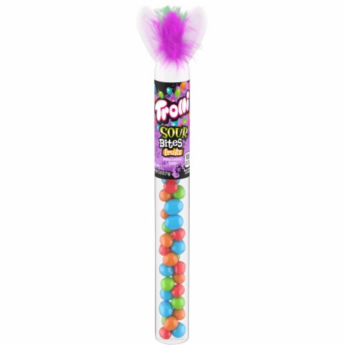 Trolli Crazy Hair Bunny Sour Bites Fruitz Candy Perspective: front