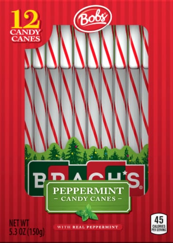 Brach's® Peppermint Candy Canes Perspective: front