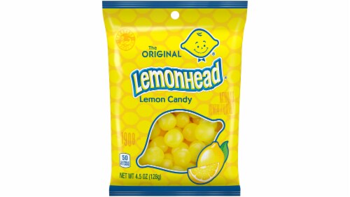 Lemonhead® Original Lemon Candy Perspective: front