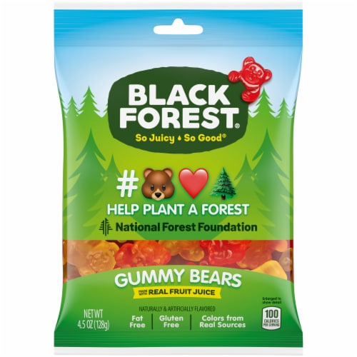 Black Forest Gummy Bears Perspective: front