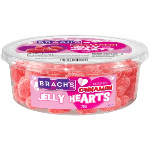 Brach's Jelly Hearts Candy, Cinnamon 12 oz, Dulces empacados