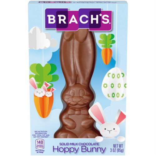 Brach's® Solid Milk Chocolate Hoppy Bunny Perspective: front