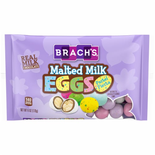 Brach's® Pastel Fiesta Malted Milk Eggs Perspective: front