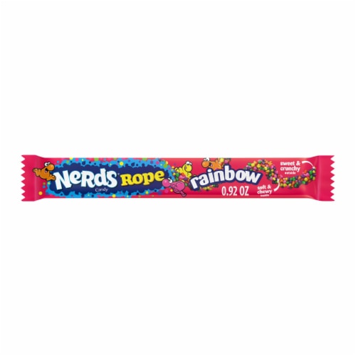 Nerds® Rainbow Rope Candy Perspective: front