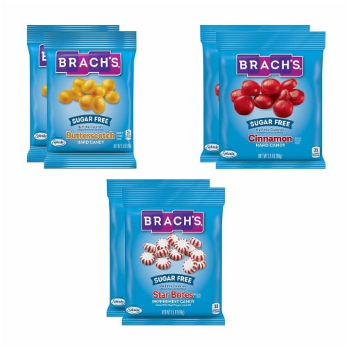 Brach's Sugar Free Hard Candies Variety Pack, 6 ct / 3.5 oz - Jay