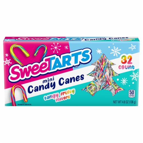 SweeTARTS® Holiday Mini Candy Canes Perspective: front