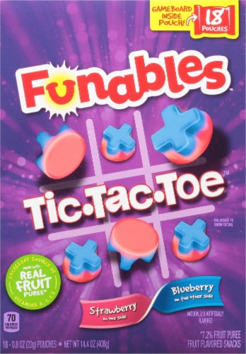 Funables™ Tic Tac Toe Gummy Candy Perspective: front