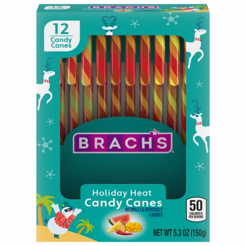 Brach's® Holiday Heat Sweet & Spicy Candy Canes Perspective: front