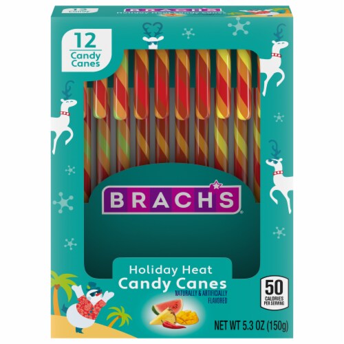 Brach's® Holiday Heat Sweet & Spicy Candy Canes Perspective: front
