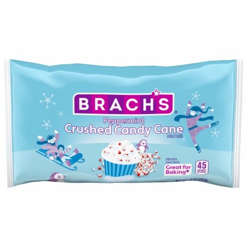 Brach's® Crushed Peppermint Candy Canes Holiday Bag, 1 bag / 10 oz