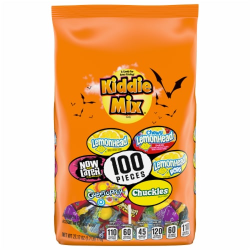 Kiddie Mix® Lemonhead Assorted Mix Candy Bag Perspective: front
