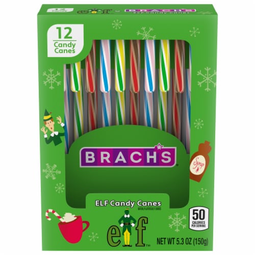 Brach's Elf Candy Canes Perspective: front