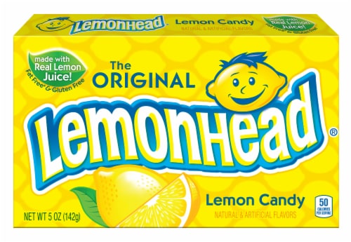 Lemonhead® Original Lemon Candy Theater Box Perspective: front