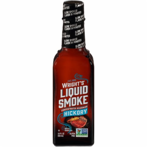 Wright's® Hickory Liquid Smoke Concentrated Seasoning Perspective: front