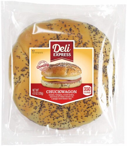 Deli Express Chuckwagon Sandwich Perspective: front