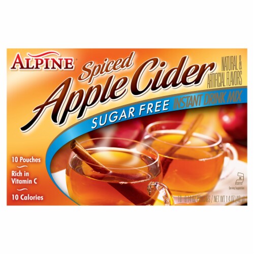 Alpine™ Sugar Free Spiced Apple Cider Drink Mix Perspective: front