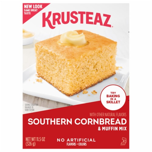Krusteaz® Southern Cornbread & Muffin Mix Perspective: front