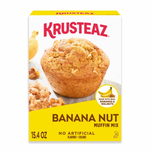 Krusteaz® Banana Nut Muffin Mix Perspective: front