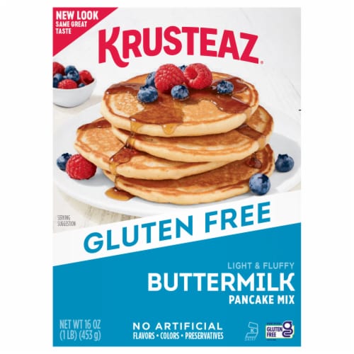 Krusteaz® Gluten Free Buttermilk Pancake & Waffle Mix, 16 oz - Foods Co.