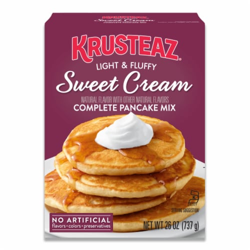 Krusteaz Sweet Cream Pancake & Waffle Mix Perspective: front