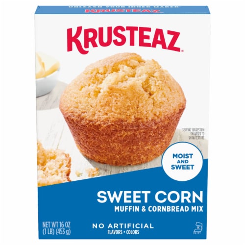 Krusteaz® Sweet Corn Muffin & Cornbread Mix Perspective: front