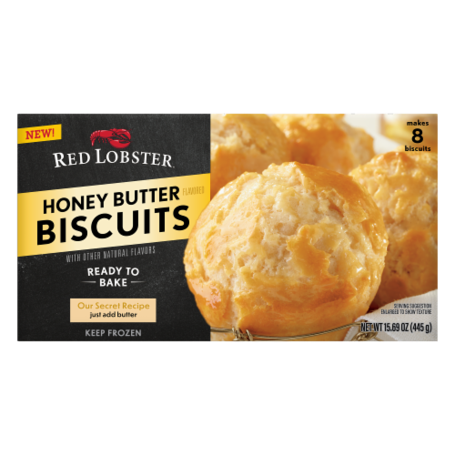 Red Lobster Frozen Honey Butter Biscuits Perspective: front