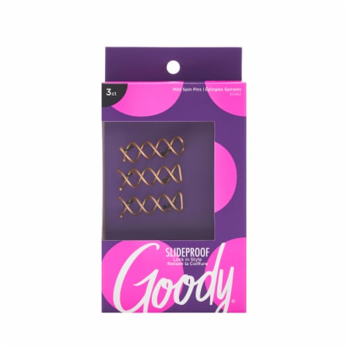Goody® Womens Simple Styles Mini Spin Pins Perspective: front