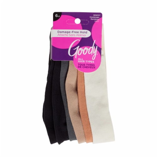 Goody® Ouchless® Core Assorted Comfort Headwraps Perspective: front