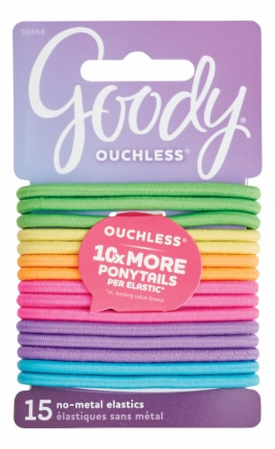 Goody Ouchless Neon Elastics Perspective: front