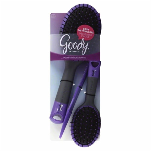 Goody Detangle It Hair Brush and Comb Set Perspective: front