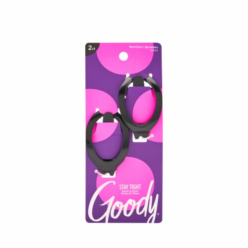Goody Ouchless Comfort-Flex Barrettes Perspective: front