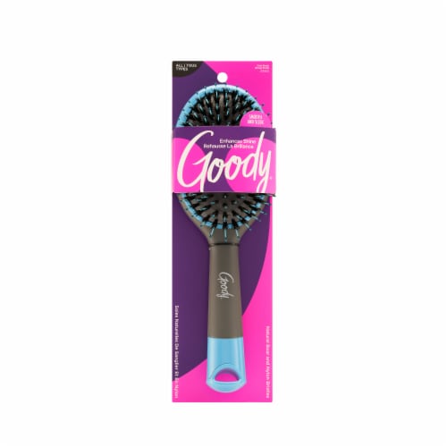 Goody® Natural Boar Bristle Hair Brush Perspective: front
