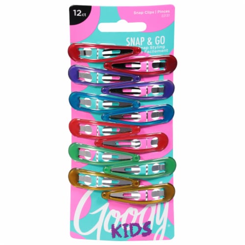 Goody® Snap & Go Snap Hair Clips, 12 pk - Kroger