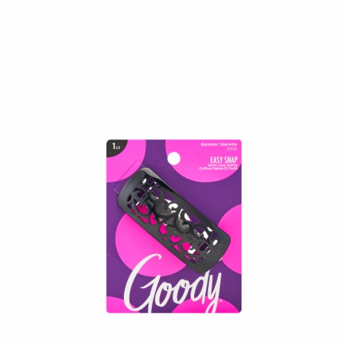 Goody Womens SlideProof Carved Autoclasp Perspective: front