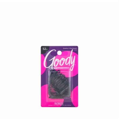 Goody Black Hair Ties Perspective: front
