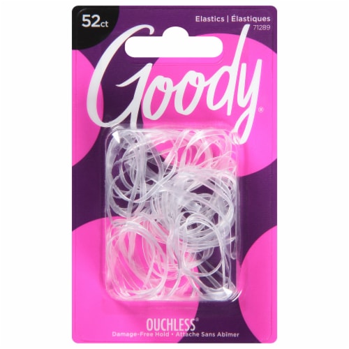 Goody® Clear Elastic Hair Ties, 52 pk - Fred Meyer