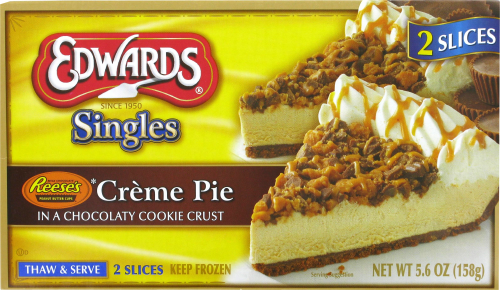 Edwards Singles Reese's Pieces Creme Pie, 5.6 Oz - Kroger