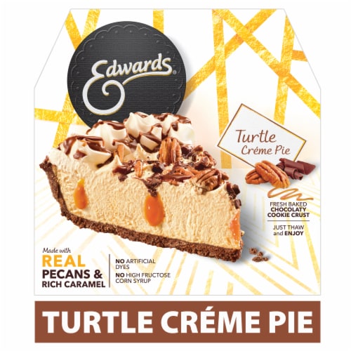 Edwards Desserts Turtle Pie Perspective: front