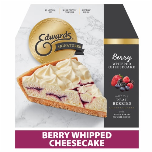 Edwards Signature Cheese Cake Desserts Whipped Berry Cheesecake