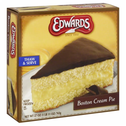 Edward's Boston Cream Pie Perspective: front