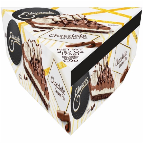 Edwards® Hershey's Chocolate Creme Pie Slice Perspective: front