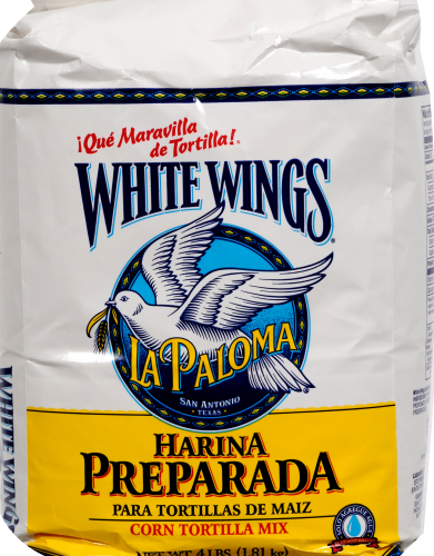 White Wings Corn Tortilla Mix Perspective: front