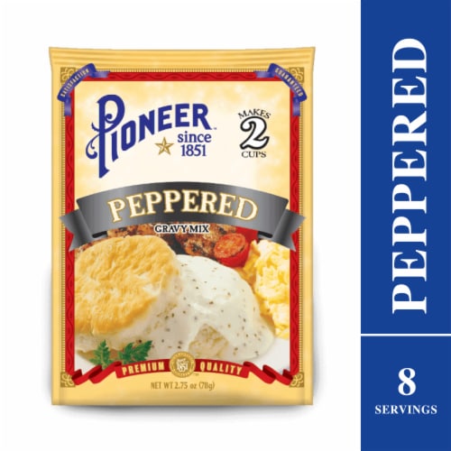 Pioneer™ Peppered Gravy Mix Perspective: front