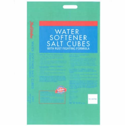 Compass Minerals 627257 40 lbs True Value Water Conditioning Salt with Rust Fighting Perspective: front