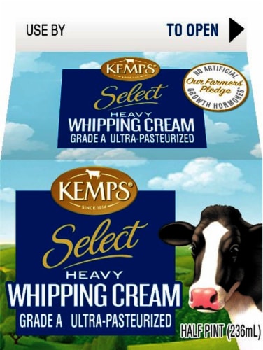 Kemps® Ultra-Pasteurized Heavy Whipping Cream Perspective: front
