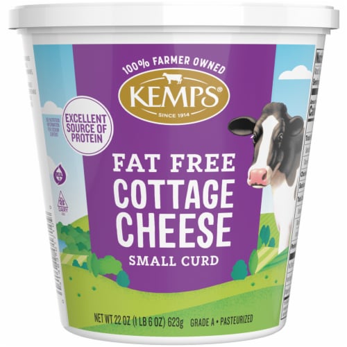 Kemps Fat Free Cottage Cheese Perspective: front