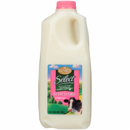 Kemps® Select Fat Free Skim Milk Perspective: front
