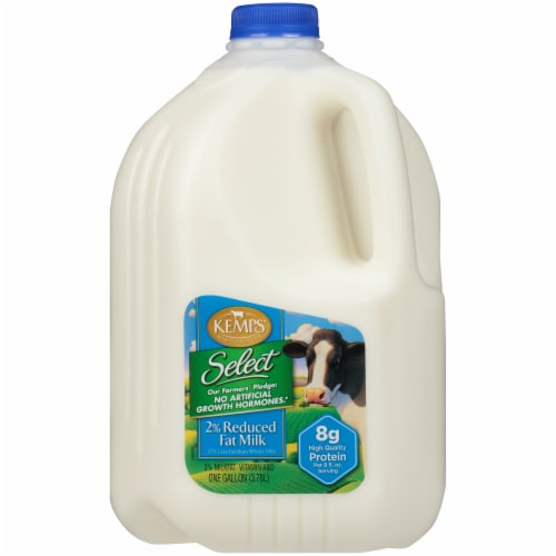 Kemps Select 2% Reduced Fat Milk Perspective: front