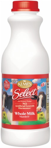 Kemps® Select Vitamin D Whole Milk Perspective: front
